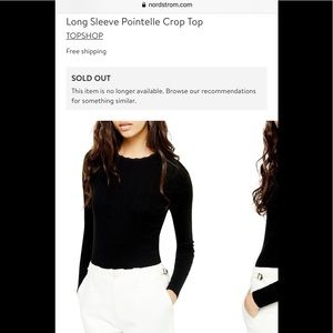 Topshop black shirt